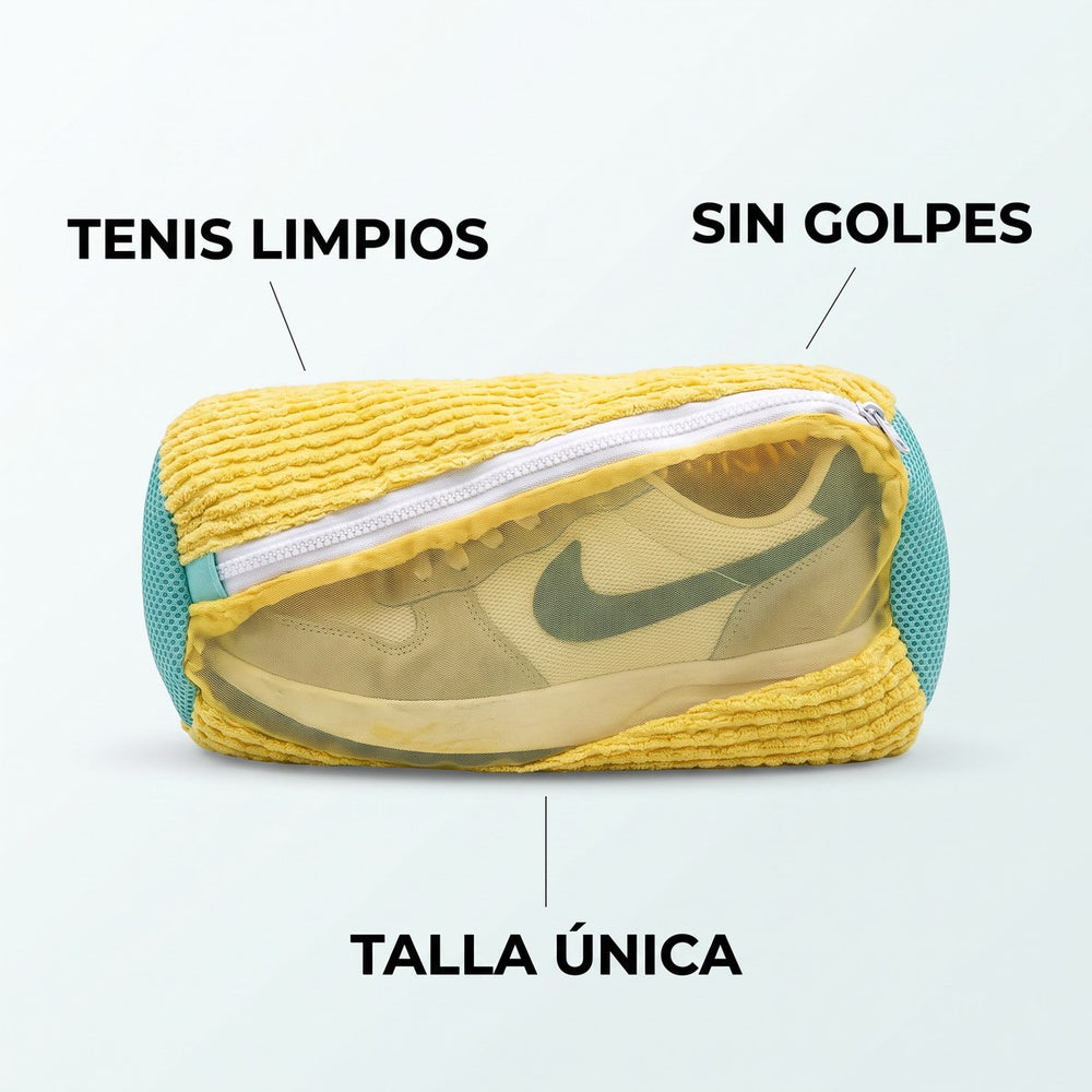 Bolsa para Lavar Zapatos en Lavadora — Limpia sin Tallar