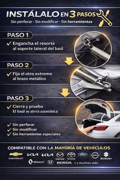 Resorte para maletero 3