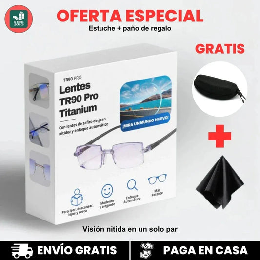 Gafas Bifocales TR90 👓 Enfoque Progresivo · 2x1 + Estuche