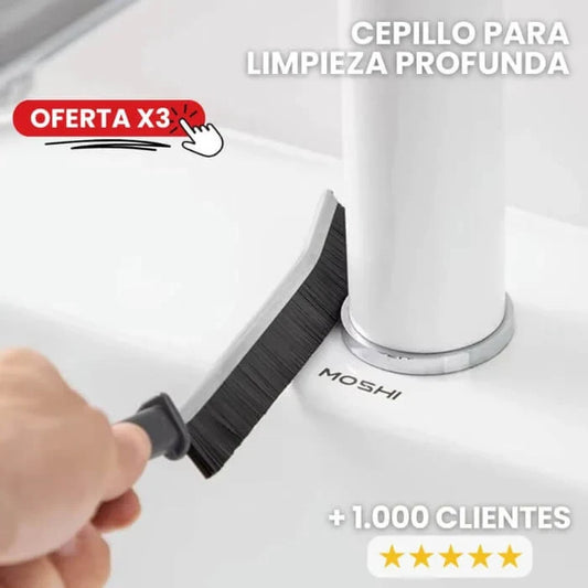 Cepillo de Limpieza Profunda 🧽 Pack x3 · Cerdas 20mm