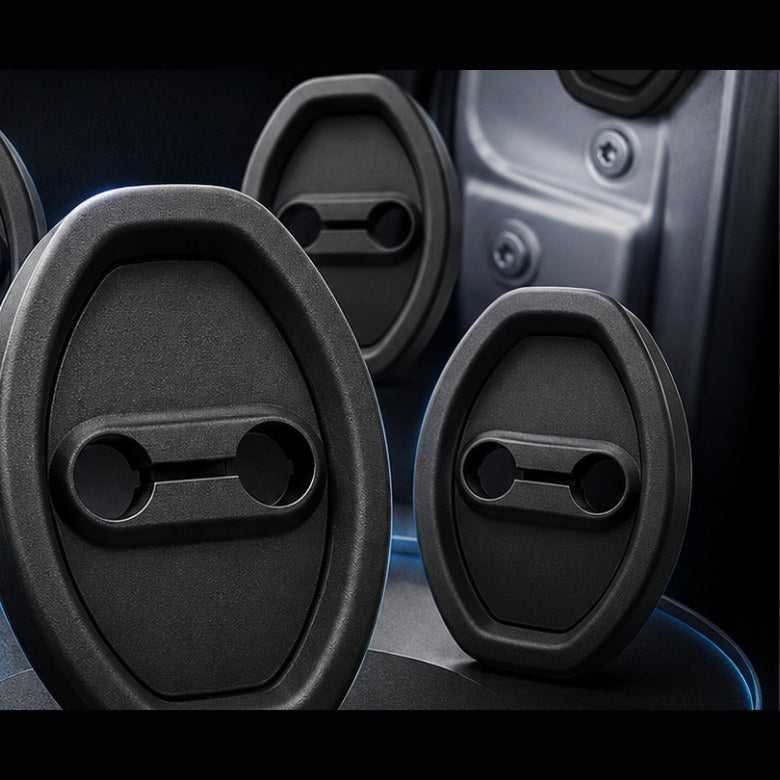 LockGuard™ — Combo de 4 Protectores de Cerradura para Puertas de Auto